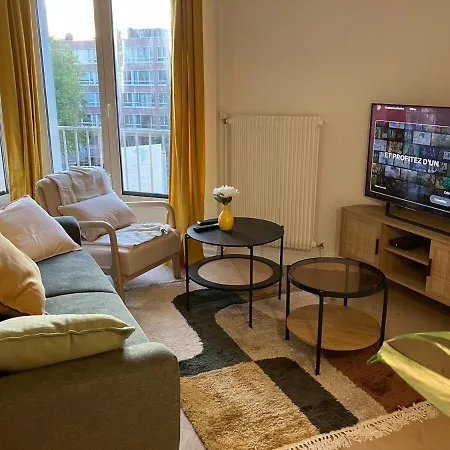 Family & Pro 3 Bedrooms, Tram, Lille Apartament Marcq-en-Barœul